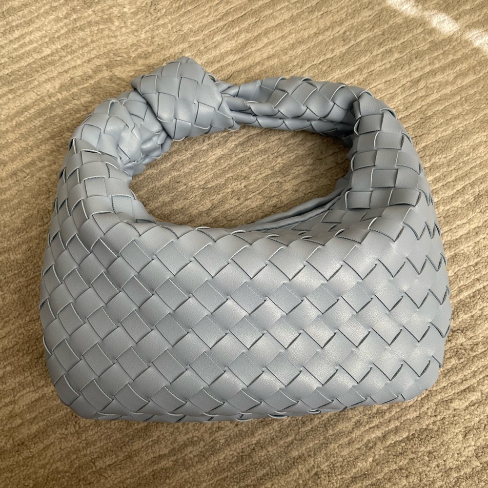 Light Blue Urban Expressions Woven Bag